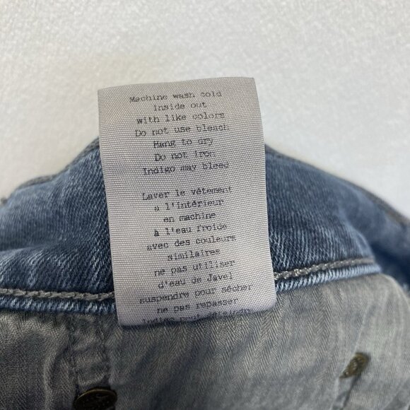 Rag & Bone New York Fit 2 Slim Leg Button Fly Denim Jeans Men Sz 30 Washed Black - Picture 9 of 16